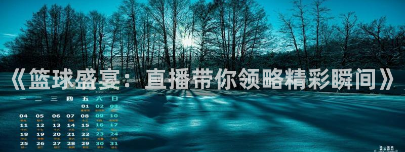 看球吧直播nba：《篮球盛宴：直播带你领略精彩瞬间》
